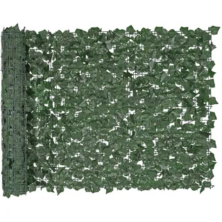 Vevor Sichtschutzelement 99 x 249 cm Grün Kunststoff