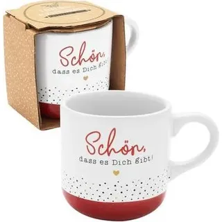 GRUSS & CO Espressotasse Motiv Schön, 10 cl
