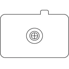 Canon Mattscheibe EC-H mit Messteilung, Kamerasucher, Silber