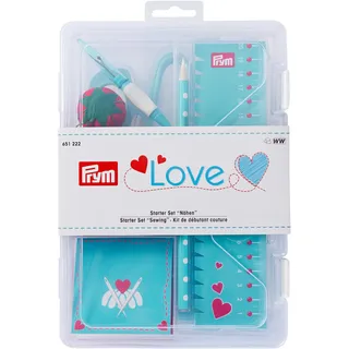 Prym Love Starter Set Nähen mint Nähset, 25 x 17 x 6,5 cm