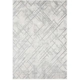 carpet city Kurzflor-Teppich Antik 245 Grau 200x290 cm , Textil , Abstrakt , Rechteckig , 200x290 cm , Oeko-Tex® Standard 100 , für Fußbodenheizung geeignet, pflegeleicht, strapazierfähig , Teppiche und Böden, Teppiche