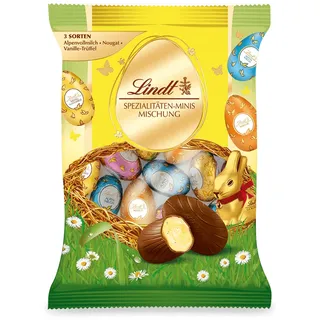 Lindt Spezialitäten Minis Gefüllte Mini Ostereier Vollmilch 100g