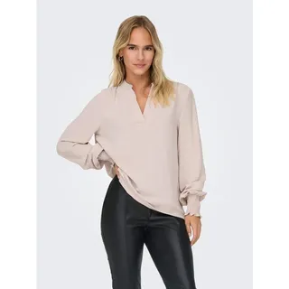 Only »ONLMETTE V-NECK LS SMOCK TOP NOOS WVN«,