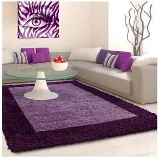 Ayyildiz Teppiche Hochflor-Teppich »Life 1503«, lila 80 cm