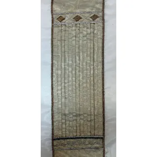 HOSSNER - ART OF HOME DECO Gardine "Zürichsee" Gr. 1, braun (braun, grau), B:120cm H:245cm, Polyester, HOSSNER - ART OF HOME DECO, Gardinen, Gardine, Schlaufenschal im besonderen Design