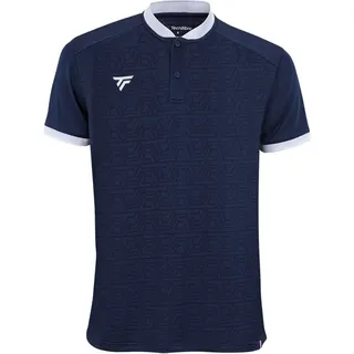 Tecnifibre Team Mesh Kurzarm-poloshirt - Navy - M