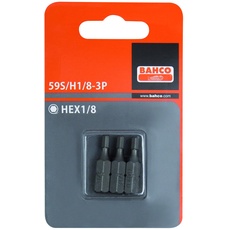 3XBITS HEX1/8 25MM 1/4 STAND