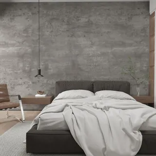 JSEVEM 80CM×9M Extra Breite und Dicke Hellgrau Tapete Selbstklebend Betonoptik Grau Selbstklebende Tapeten Badezimmer Abnehmbar 3d Effekt Klebetapete Beton Wand Vinyl Graue Wasserdicht Möbelaufkleber