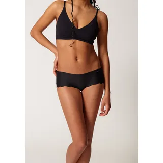 Panty SKINY "Micro Essentials", Damen, Gr. 38, schwarz, Microfaser, Obermaterial: 72% Polyamid, 28% Elasthan, unifarben, normal, Unterhosen Panty, elastisch, bequem, ohne Nähte, mit Unsichtbar-Effekt