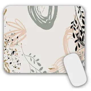 AOKSUNOVA Mauspad Klein mit Motiv Kleines Mousepad mit Design 240 x 200 mm Muster