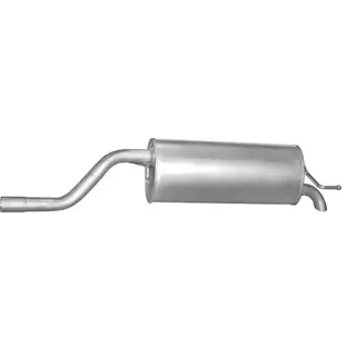 POLMO 07.435 Endschalldämpfer Kompatibel mit OPEL Corsa D Schrägheck S07