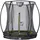 Silhouette Bodentrampolin 183 cm inkl. Sicherheitsnetz Schwarz