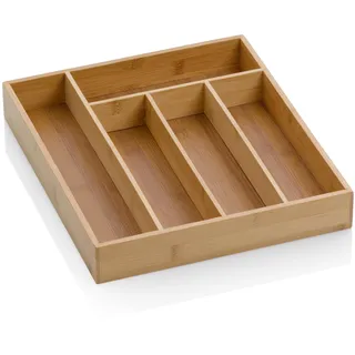 Kela Kalma Besteckkasten Bambus 30 x 34 x 5 cm