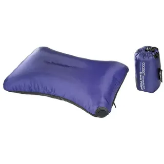 Cocoon Air Core Kissen Microlight schwarz/dunkelblau 20 x 32 cm