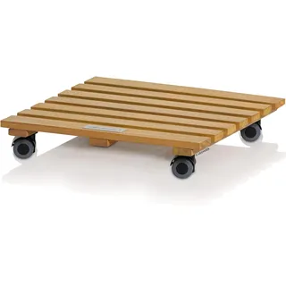 LECHUZA Natural Wood 37 37,5 x 37,5 x 7 cm Braun