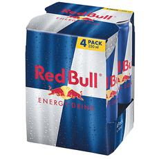 Red Bull 201324, Energy Drink, 4x 0.25 L