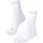 Laufsocken RU4 Endurance Compression Damen 1 Paar Weiß 37-38