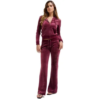Juicy Couture Damen Jewelled Juicy Low Rise Pant Lässige Hose, Tawny Port, Medium (9er Pack)