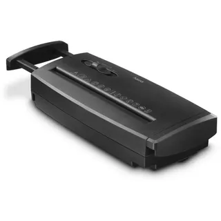 Hama Classic S60 Aktenvernichter mit Streifenschnitt P-2, 6 mm, bis 6 Blatt, schwarz