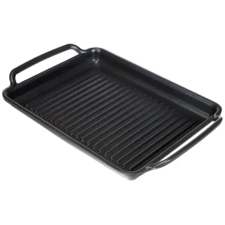 Monix Grillplatte 40 cm Aluminiumguss Schwarz