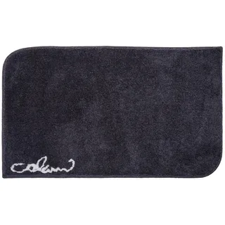 Grund Badteppich , Anthrazit , Textil , Abstraktes , rechteckig , 60x100 cm , Oeko-Tex® Standard 100, Made in Europe , rutschfest , Heimtextilien, Badtextilien, Badematten