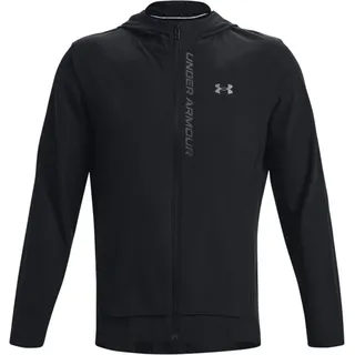 UNDER ARMOUR OutRun The Storm wasserabweisende Laufjacke Herren 002 - black/jet gray/reflective XXL - Schwarz