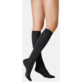 Kunert Damen Kniestrümpfe Soft Wool Cotton weich