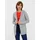 Doffy Open Strickjacke Light Grey Melange S