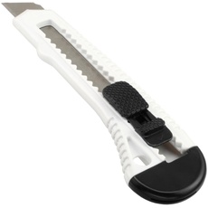Bild Allzweck Cutter Messer, 18mm Klinge, weiß