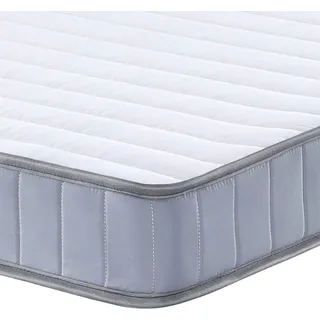 vidaXL Kindermatratze Schaumstoff Mittelweich 80x160 cm - Weiß