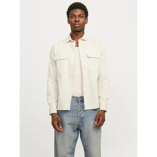 Jack & Jones Langarmhemd »JJETRAVIS SHIRT LS NOOS« mit Brusttaschen, gelb