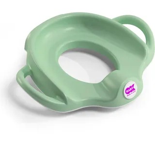 OKBaby Sofa - Toilettentrainersitz mit rutschfesten Kanten - Breite und erhöhte Griffe ermöglichen optimale Stabilität für das Kind - Grün