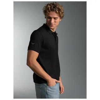 TRIGEMA Poloshirt schwarz XL
