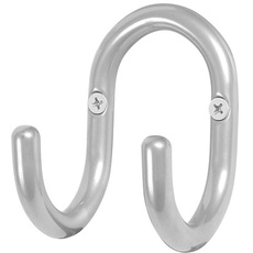 Home>it Coat hook double A3 - satin