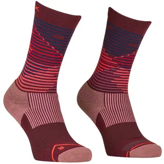 Ortovox All Mountain Mid Socken 2 Paar Rot 35-38
