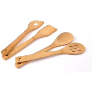 GRÄWE Kochlöffel-Set aus Bambus 4-teilig, 30 cm Länge