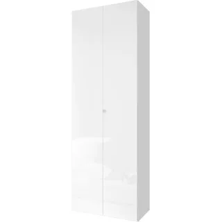OTTO home SMILE 63 x 184 x 35 cm weiß hochglanz lack / weiß