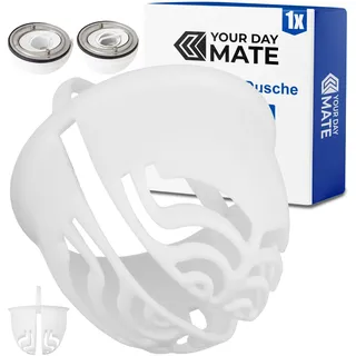 Haarsieb für Dusche, 1 Stück, Weiß, kompatibel mit Viega Tempoplex für Baureihe ab 2001-2006, Ersatz Tauchrohr Haarfang Dusche für Modell 6958.96, 625 221, Haarfilter Siebeinsatz Duschablauf Siphon