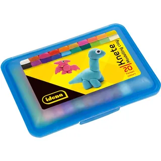 IDENA Knetbox 20 Stangen Knete blau