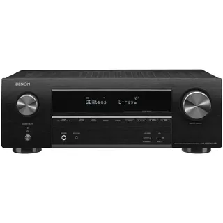 Denon AVR-X1600H DAB 7-Kanal AV-Receiver, 80 Watt RMS, Dolby Atmos / DTS:X, USB, Ethernet
