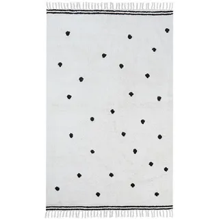 Beliani Kinderteppich Laza 200/140 cm , Weiß , Textil , 140x200 cm , Teppiche und Böden, Teppiche, Kinderteppiche