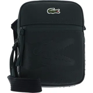 LACOSTE Umhängetasche Schultertasche Lcst Seasonal Flat Crossover Bag Emboss Croco Sinople dunkelgrün - dunkelgrün