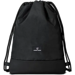 Johnny Urban Turnbeutel Damen & Herren Schwarz - Blake - Sportbeutel für Alltag, Festival, Sport - Rucksack Beutel mit Kordelzug - Wasserabweisend