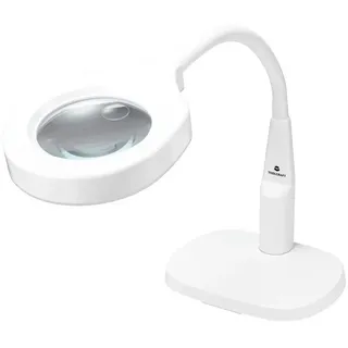 TOOLCRAFT TO-7447449 2-in-1 Lupenleuchte Vergrößerungsfaktor=1.75 x, 3 x 85 mm 2021 Energ