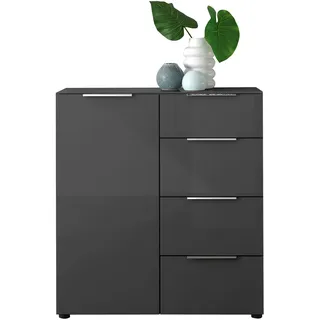 HBZ Sideboard 90 x 99 x 40 cm Anthrazit