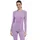 Wool-Tech Langarmshirt lila S