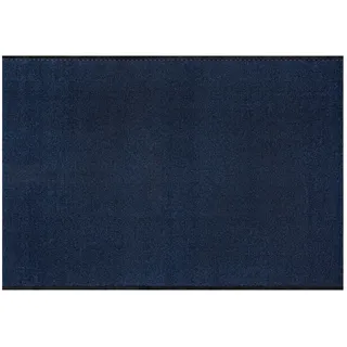 andiamo Fußmatte Easy - Schmutzfangmatte, Türmatte & Fussmatte für den Eingangsbereich - Läufer Flur nimmt Schmutz effektiv auf - 120 x 350 cm in Blau