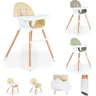 Cangaroo Kinderstuhl 2-in-1 Holz Beige - Beige