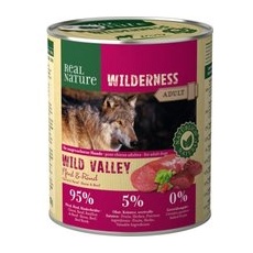 REAL NATURE WILDERNESS Adult Wild Valley Pferd & Rind 6x800 g