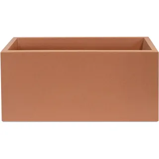 Wellhome Blumentopf 80 x 40 x 40 cm Terracotta